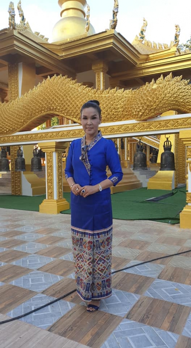  มูฟออนแบบสวยๆ ศิริพร เดินสายทำบุญ หนุนนำชีวิตรัวๆ