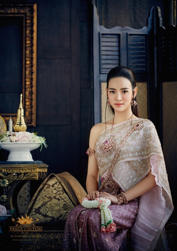 เลอค่ามาก!  วาววา ณิชารีย์ จัดเต็มชุดไทย ถ่ายเเบบ สวยสง่าดั่งนางพญา