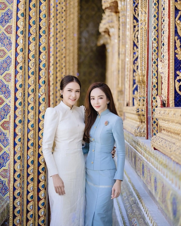 กระแต ศุภักษร สวยสง่า ในวัย 38 ปี จูงมือครอบครัว ทำบุญวันเกิดสุดอบอุ่น