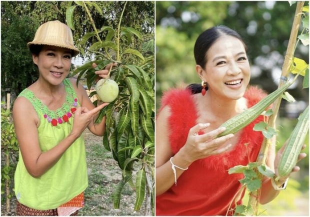 กบ ปภัสรา ถึงกับสะพรึงหลัง เห็นสัตว์ตัวนี้อยู่บนยอดตำลึง ชาวเน็ตแนะตีเลขเด็ด