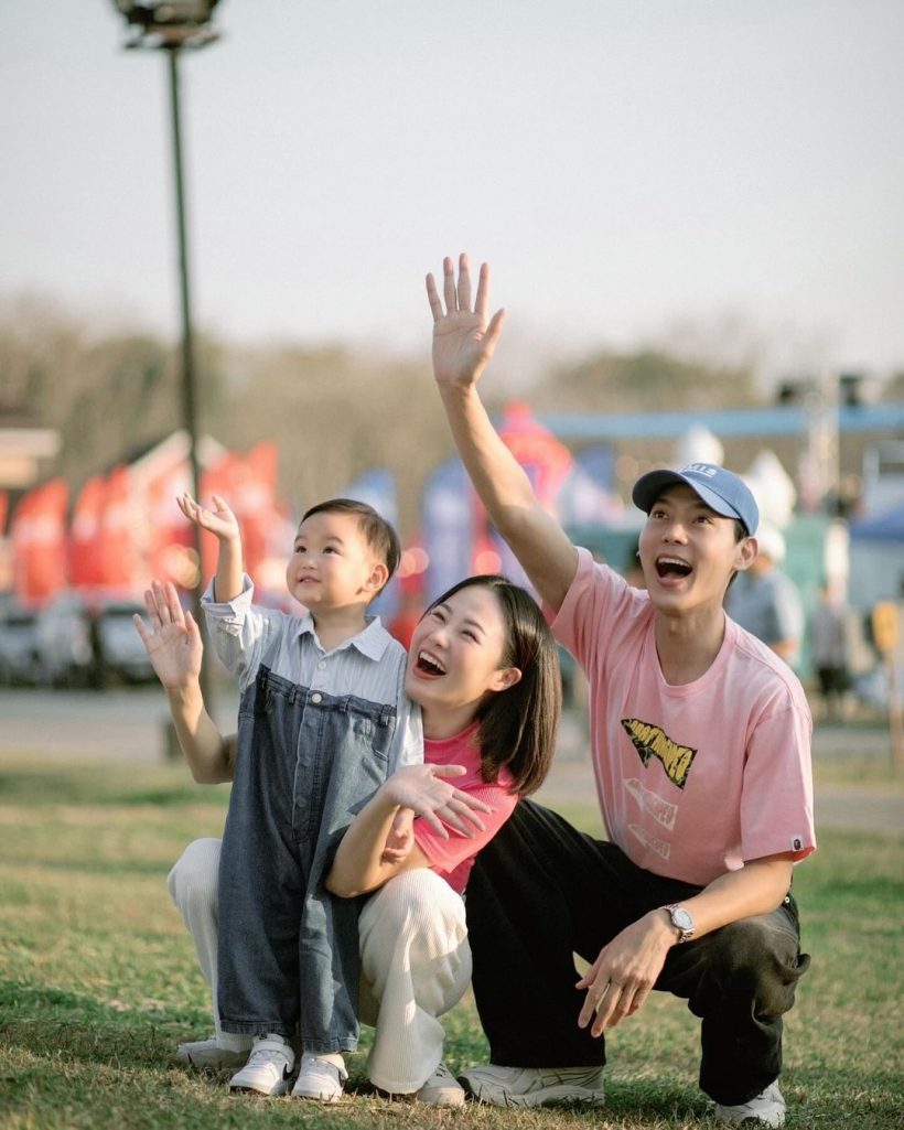 ดาราหนุ่มพาลูกชายย้อนวันวาน ขึ้นบอลลูนที่พ่อแม่จดทะเบียนสมรส