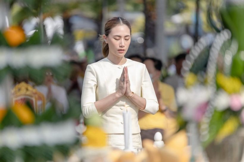 เพลงควงแม่ตู่ทำบุญใหญ่ จัดพิธีเบิกเนตรพระอุทิศให้พ่อเอ๋จากไป1ปี