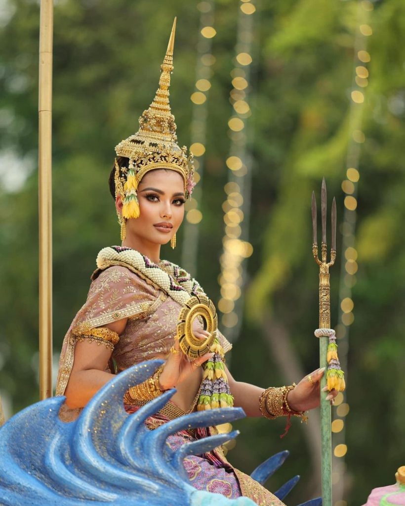 สาวคนดังรับบท นางมโหธรเทวี เป็นนางสงกรานต์ที่สวยที่สุดปี67