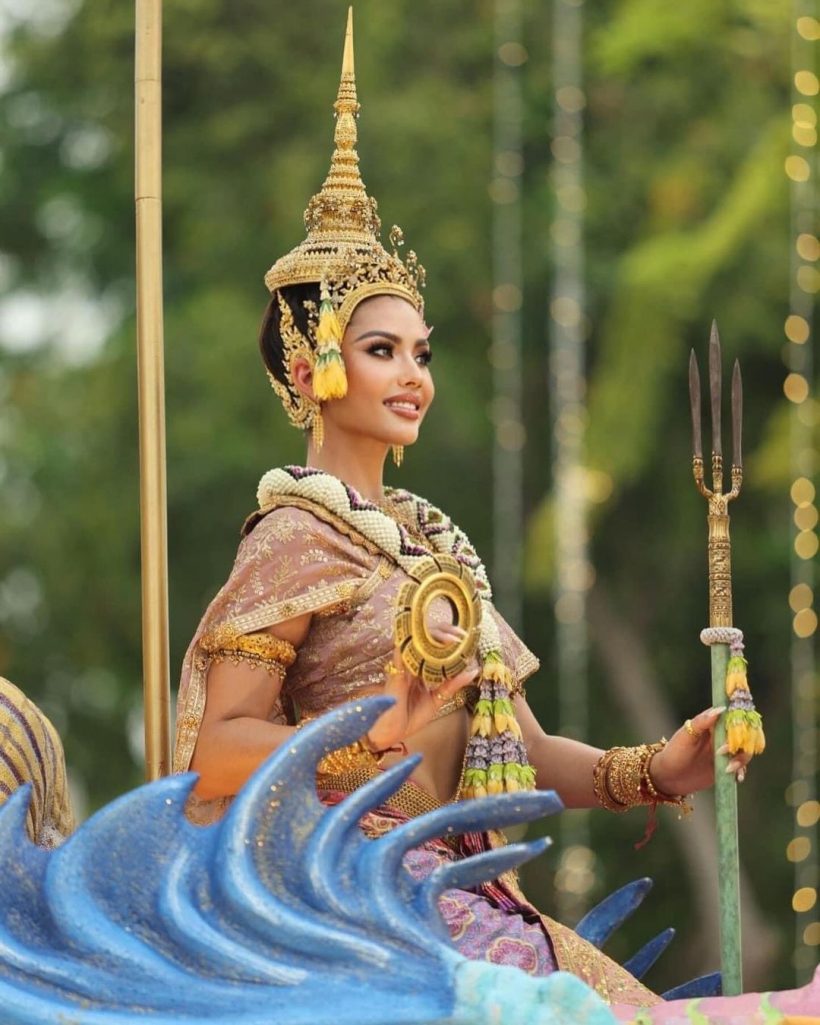 สาวคนดังรับบท นางมโหธรเทวี เป็นนางสงกรานต์ที่สวยที่สุดปี67