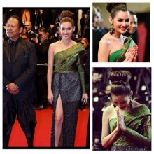 ญาญ่า ญิ๋ง เจิด! หยิบ ชุดไทยประยุกต์  ร่วมงาน เมืองคานส์!