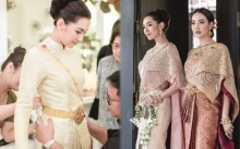 สวยสะกดทุกสายตา!! เมื่อ “แต้ว–เบลล่า” สวมชุดไทย ใครจะปังกว่ากัน!!?