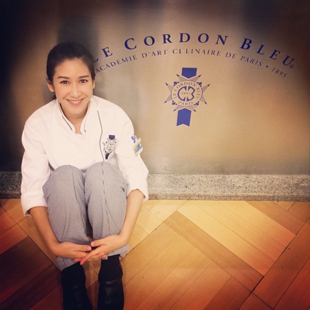 ป๊อก ปิยธิดา ขึ้นแท่นเชฟ จบโรงเรียนสอนทำอาหารดัง Le Cordon Bleu