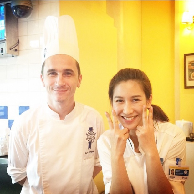 ป๊อก ปิยธิดา ขึ้นแท่นเชฟ จบโรงเรียนสอนทำอาหารดัง Le Cordon Bleu