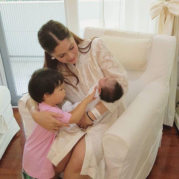 น้องมาริลิน ลูกสาวเมย์ มาริษา กลับบ้านได้แล้ว!