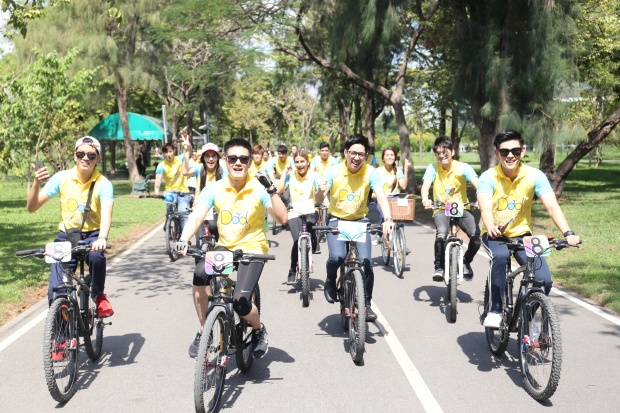 กุ้ง-ฟลุค นำทัพศิลปินดารา ซ้อมปั่นเพื่อพ่อ Bike For Dad 2015