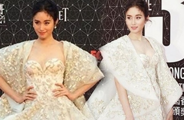 สวยเลอค่า ปอย ตรีชฎา เดินพรมแดง HongKong Film Awards 2016