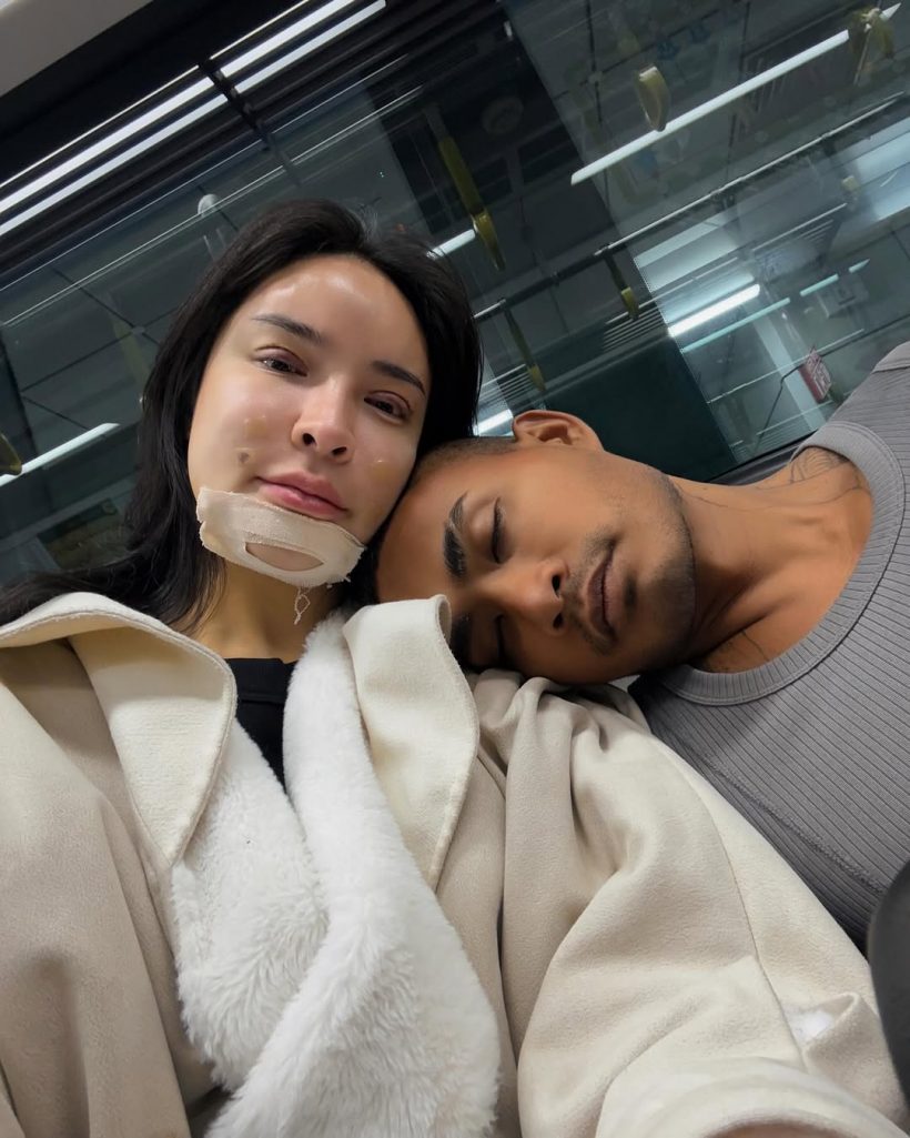 หน้าล่าสุด นัท นิสามณี หลังผ่าครั้งใหญ่ในชีวิต หวานใจดูแลไม่ห่าง