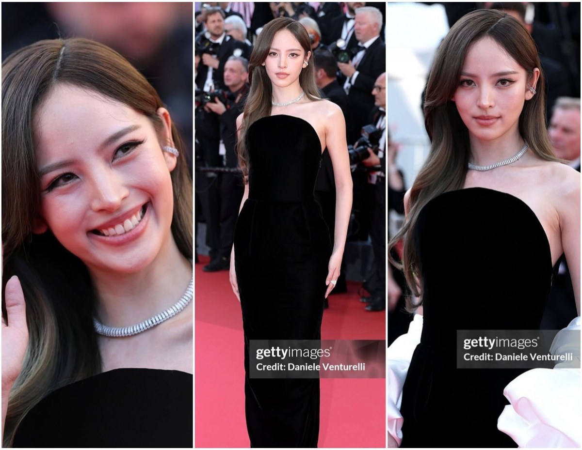 ครั้งเเรกของ ณิชา ณัฏฐณิชา บนพรมเเดงคานส์ สวยไร้ที่ติโนฟิลเตอร์