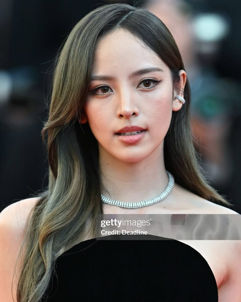 ครั้งเเรกของ ณิชา ณัฏฐณิชา บนพรมเเดงคานส์ สวยไร้ที่ติโนฟิลเตอร์