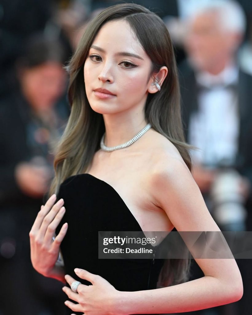 ครั้งเเรกของ ณิชา ณัฏฐณิชา บนพรมเเดงคานส์ สวยไร้ที่ติโนฟิลเตอร์