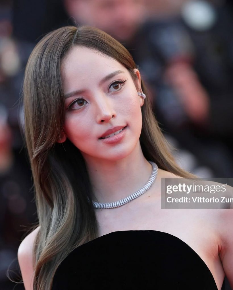 ครั้งเเรกของ ณิชา ณัฏฐณิชา บนพรมเเดงคานส์ สวยไร้ที่ติโนฟิลเตอร์