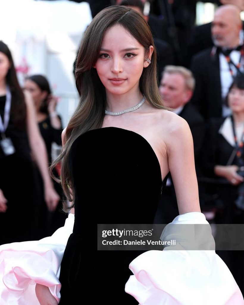 ครั้งเเรกของ ณิชา ณัฏฐณิชา บนพรมเเดงคานส์ สวยไร้ที่ติโนฟิลเตอร์