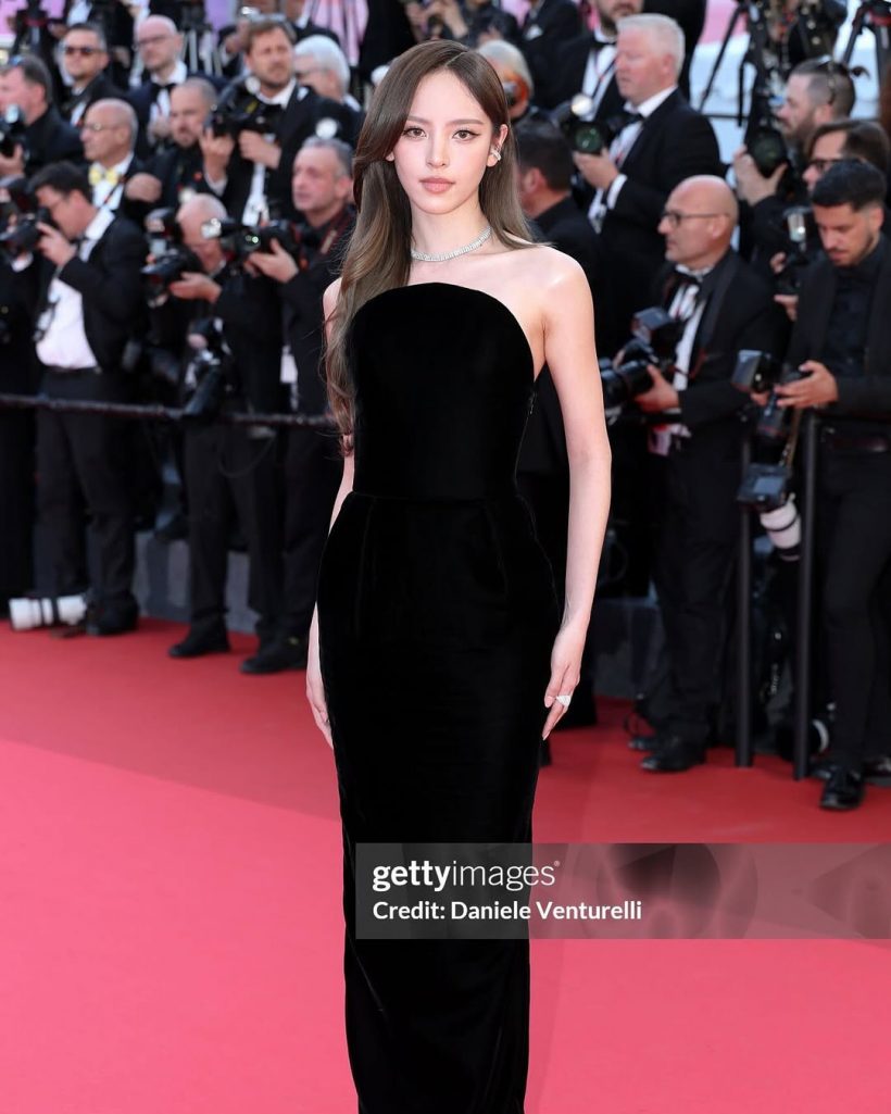 ครั้งเเรกของ ณิชา ณัฏฐณิชา บนพรมเเดงคานส์ สวยไร้ที่ติโนฟิลเตอร์