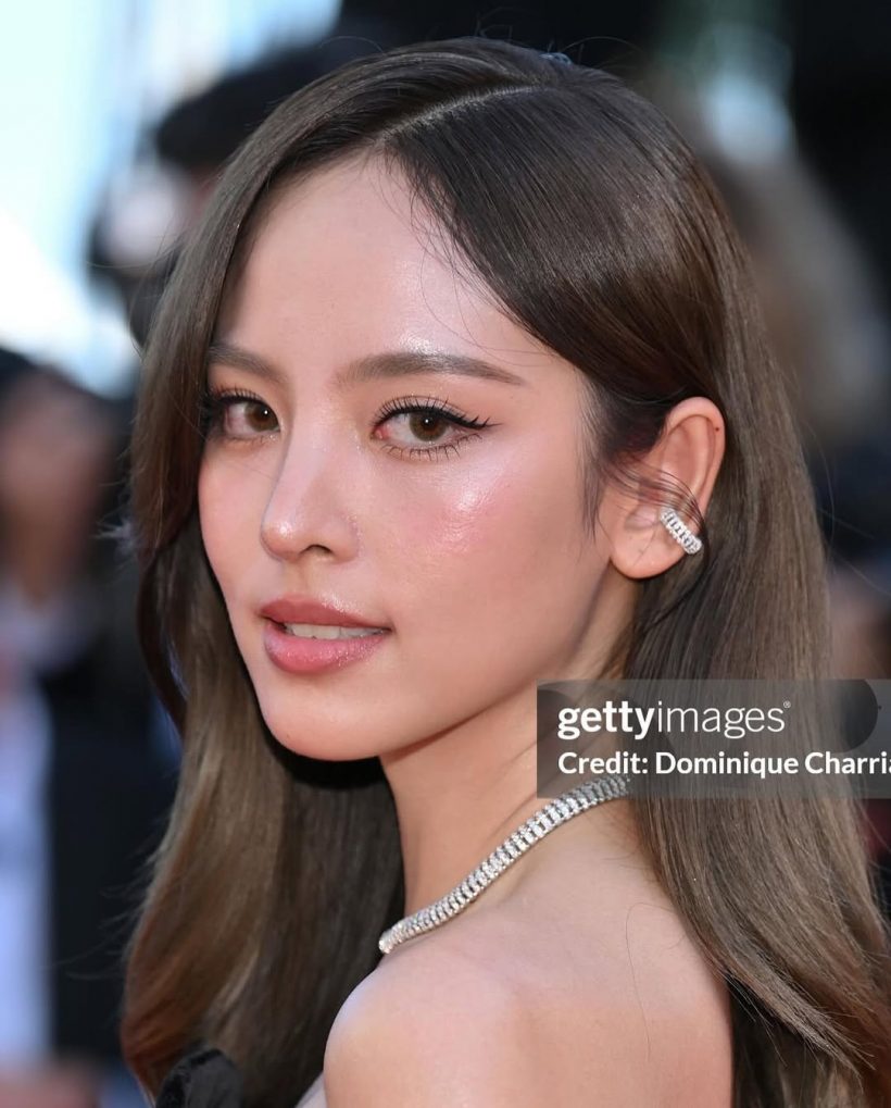ครั้งเเรกของ ณิชา ณัฏฐณิชา บนพรมเเดงคานส์ สวยไร้ที่ติโนฟิลเตอร์
