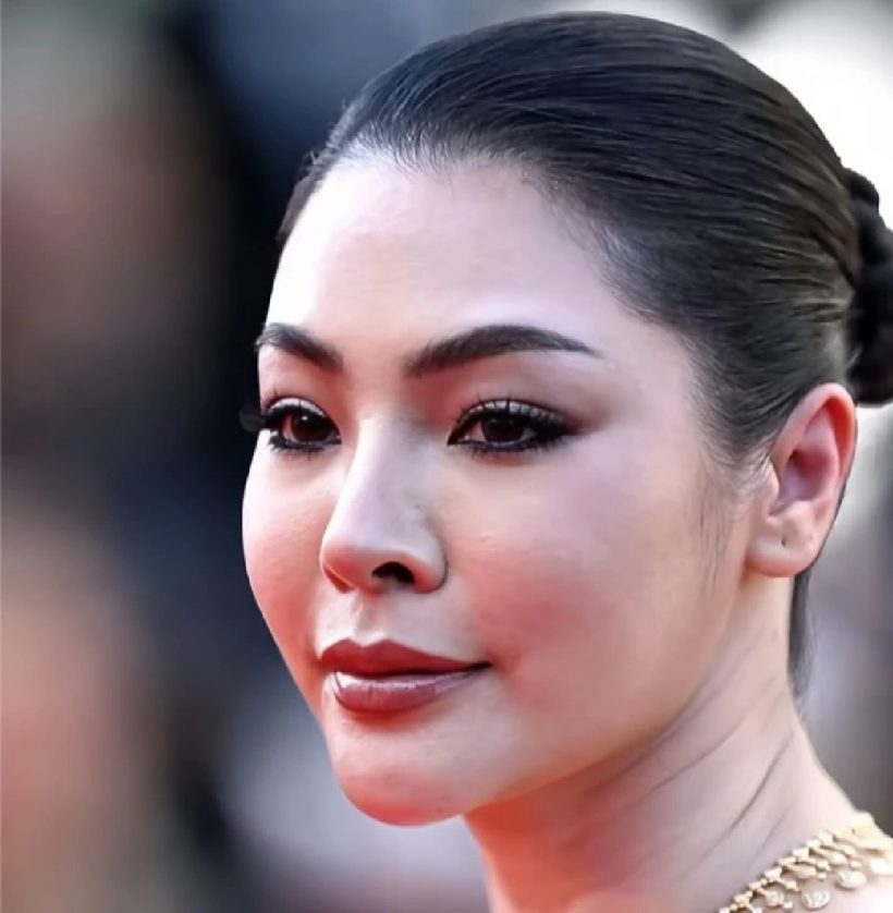 กล้องคานส์ไม่ปรานี? ฝ้าย พีรญา ลุคนี้ทำชาวเน็ตถกสนั่น