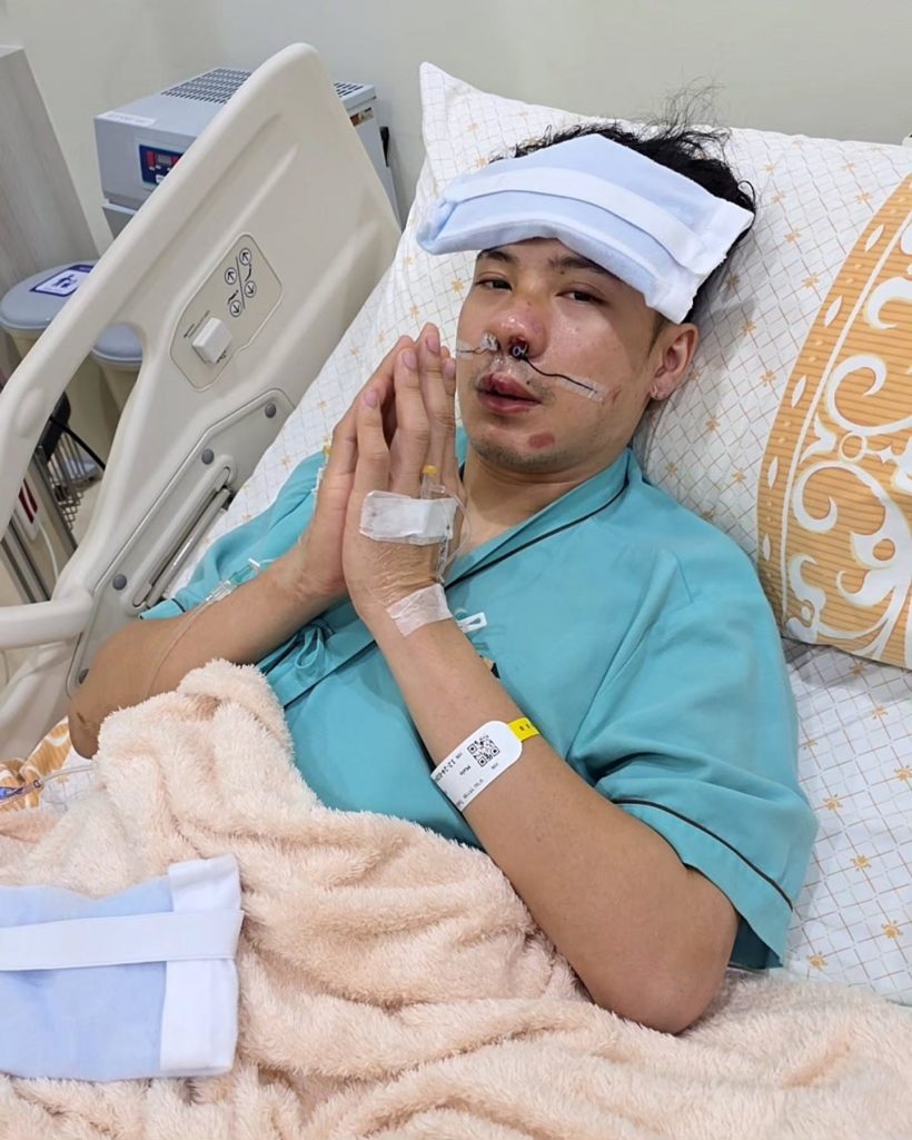 ผู้จัดการอัพเดตอาการ ‘ตั้ม วราวุธ’ หลังเจออุบัติเหตุหนัก