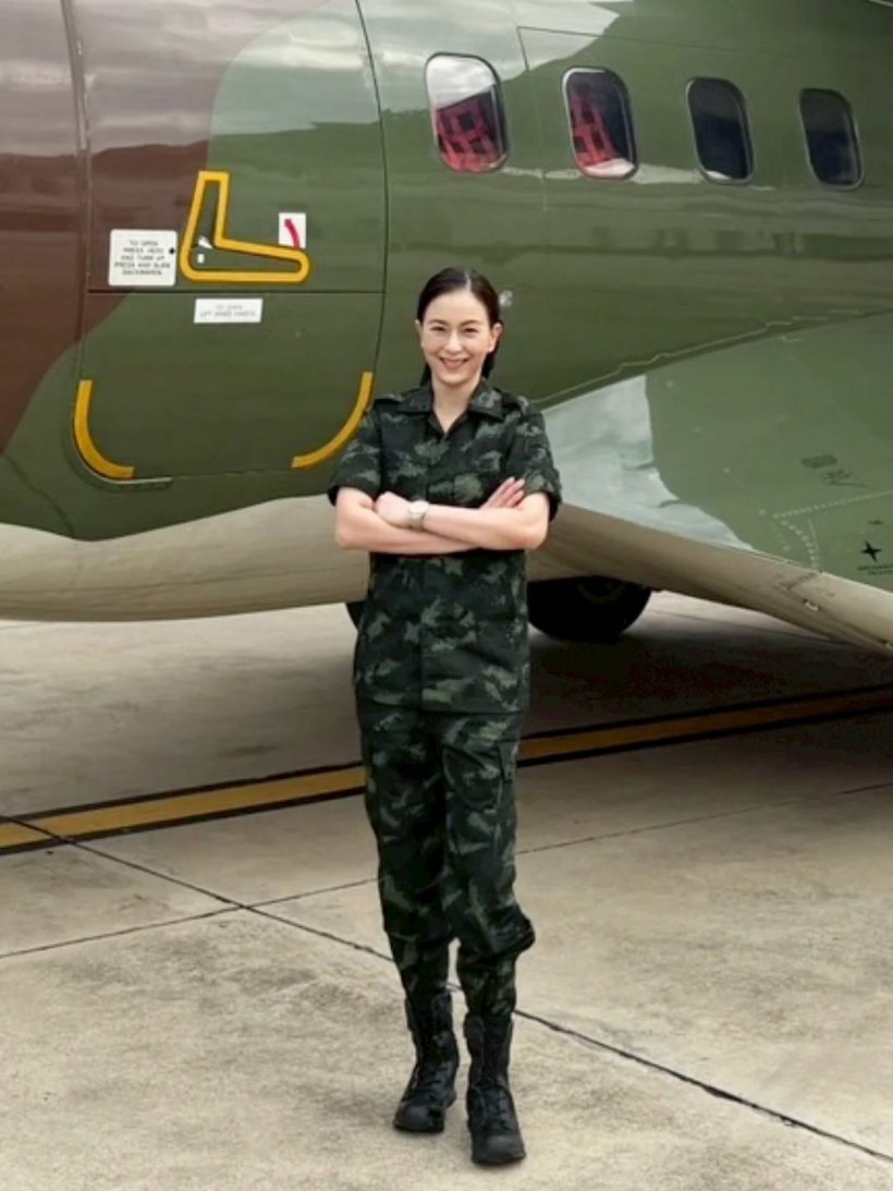 อัปเดตชีวิต โอ๋ ญดา อดีตนางเอกดัง ผันตัวสู่ชีวิตทหาร ติดยศ พันโทหญิง