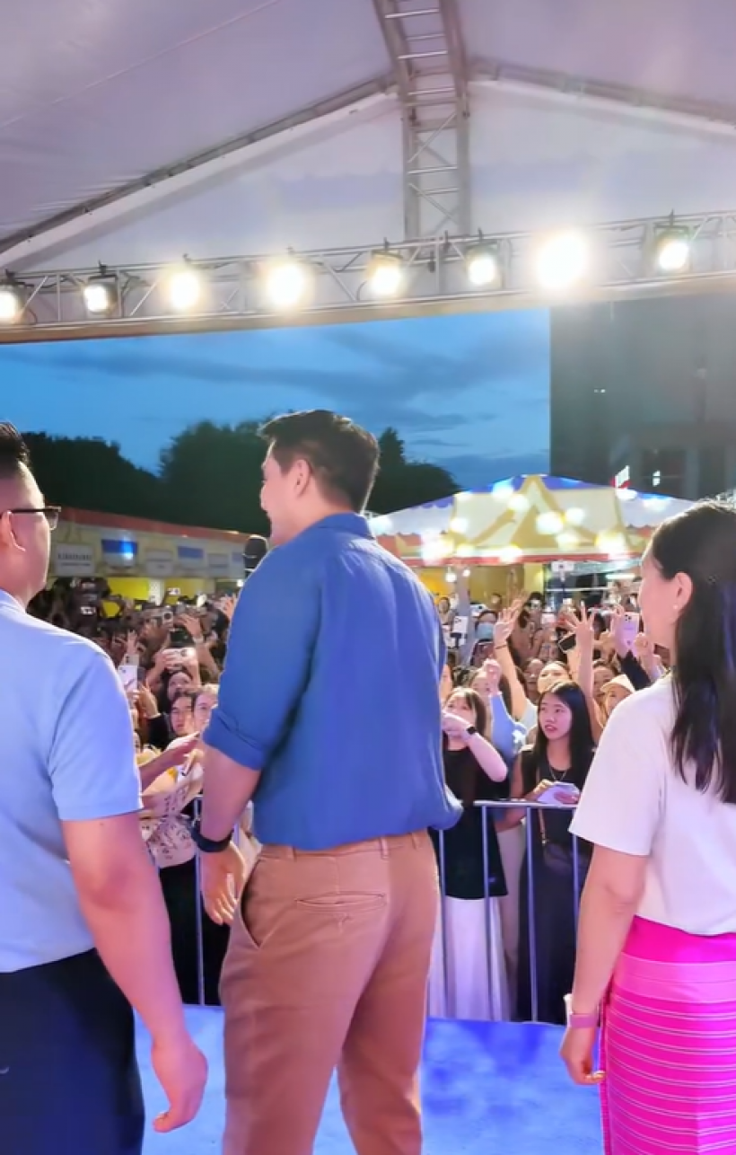 อีเว้นท์เเตก! พระเอกไทยโผล่จีน เเฟนๆเเห่ต้อนรับเพียบ