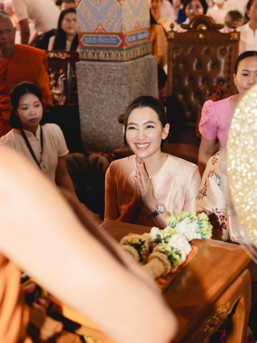อึ้ง! ยอดกฐิน เบลล่า ราณี เเฟนคลับ-เพื่อนดาราเเห่อนุโมทนาบุญ