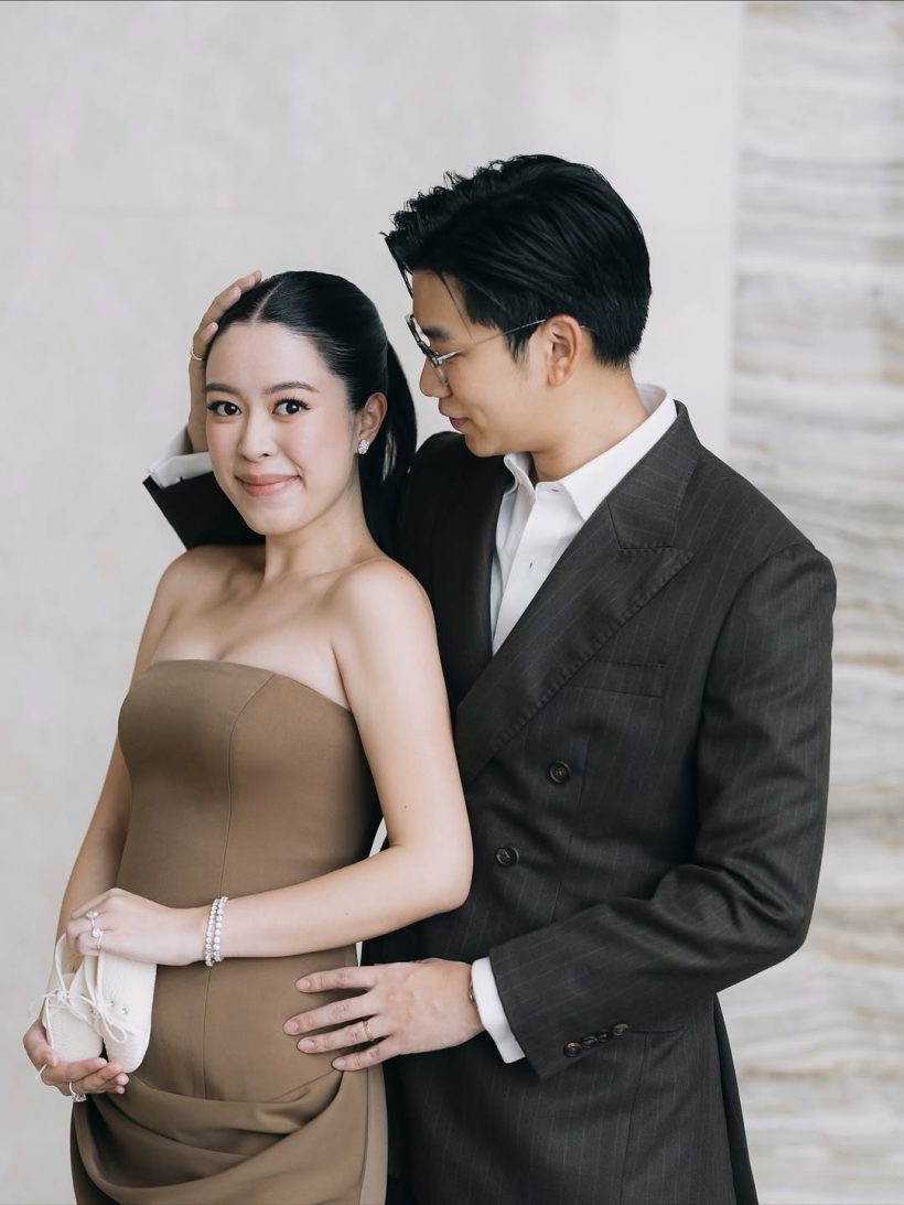 ท้องเเล้ว! ไฮโซสาวตระกูลดัง ประกาศข่าวดีส่งท้ายปี