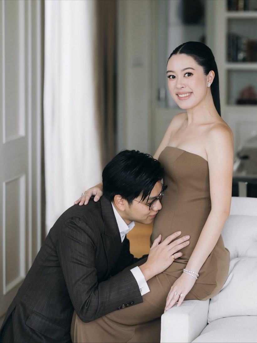 ท้องเเล้ว! ไฮโซสาวตระกูลดัง ประกาศข่าวดีส่งท้ายปี