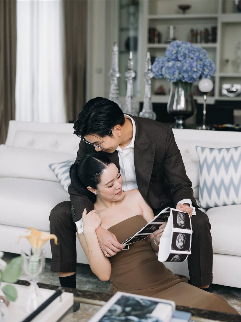 ท้องเเล้ว! ไฮโซสาวตระกูลดัง ประกาศข่าวดีส่งท้ายปี