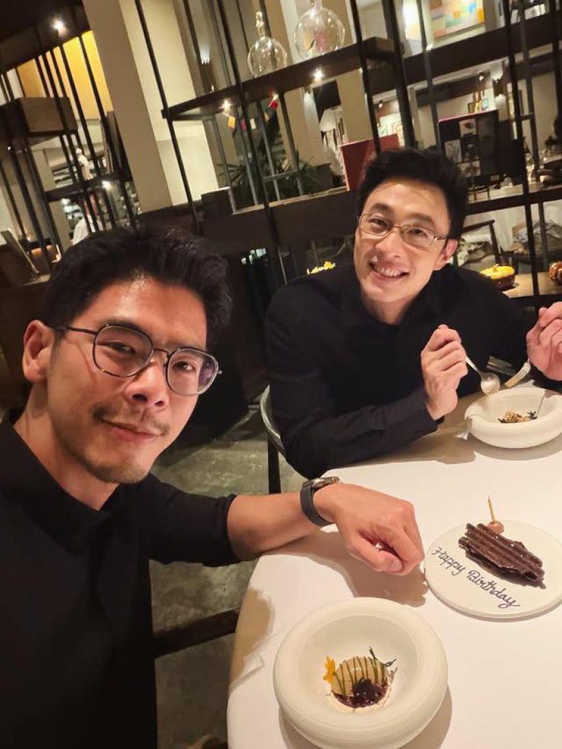 ไก่ ภาษิต ควงหวานใจสุดหล่อ ดินเนอร์หวานฉ่ำ รัก9ปีคือดีเวอร์