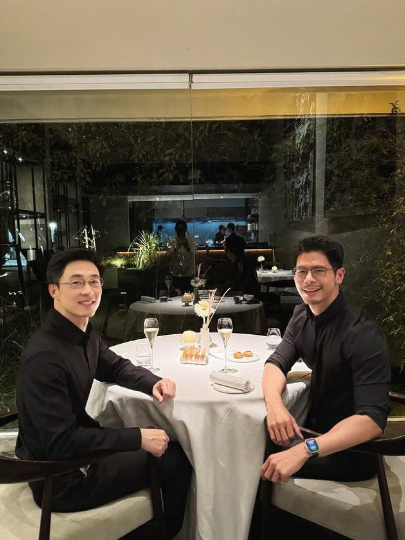 ไก่ ภาษิต ควงหวานใจสุดหล่อ ดินเนอร์หวานฉ่ำ รัก9ปีคือดีเวอร์