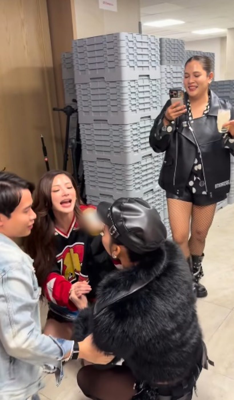 ดูชัดๆ ใบเฟิร์นหลังเวทีงานแต่งมายด์ ไม่สนภาพนางเอกแล้ว