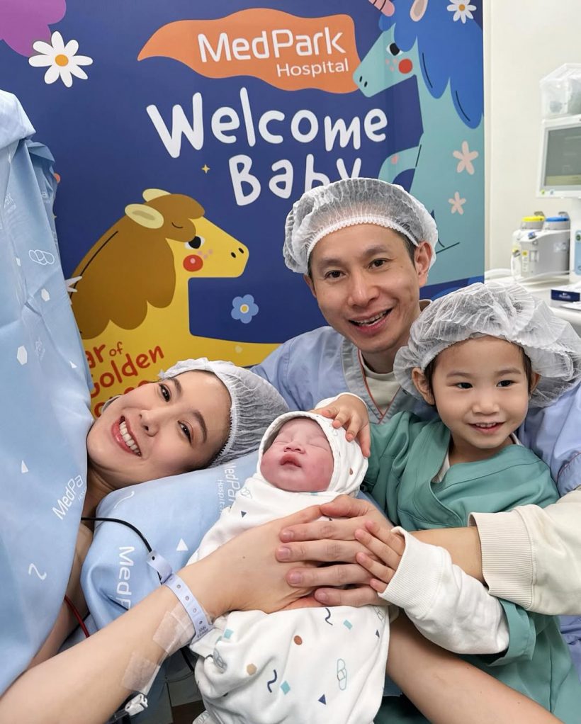 ต้อนรับสมาชิกใหม่ ฝ้าย ณิชานันท์ คลอดลูกชายคนที่ 2 เเล้ว