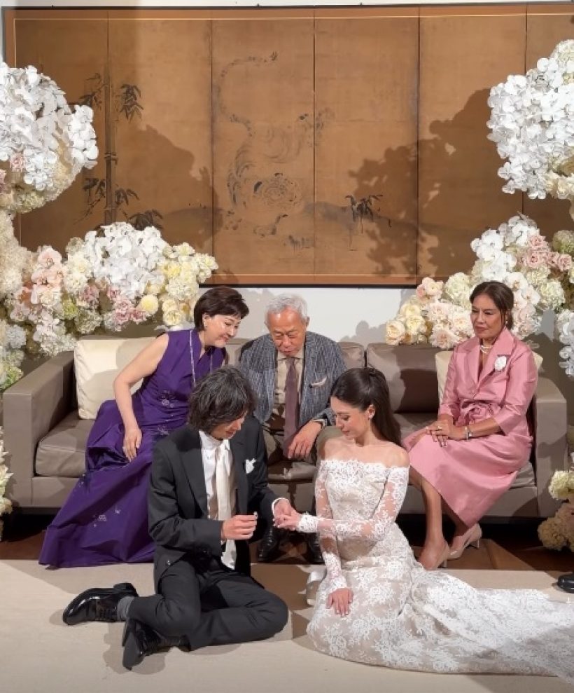 มิลลี่-ระฟ้า เข้าพิธีวิวาห์แล้ว เจ้าสาวสวย สมเป็นสะใภ้หมื่นล้าน