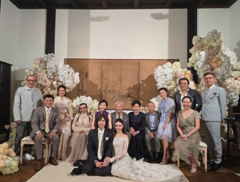 มิลลี่-ระฟ้า เข้าพิธีวิวาห์แล้ว เจ้าสาวสวย สมเป็นสะใภ้หมื่นล้าน