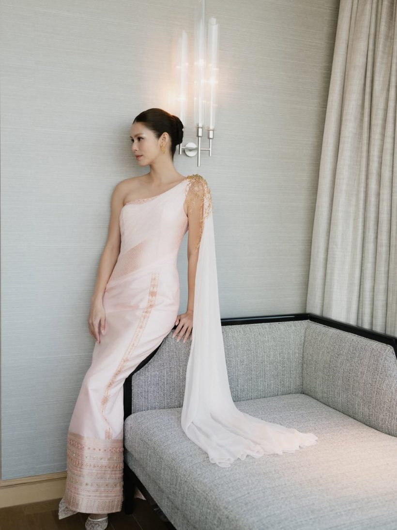 ส่องดีเทล ชุดไทยงานเเต่ง ยิหวา สวยเเพงระยิบระยับ