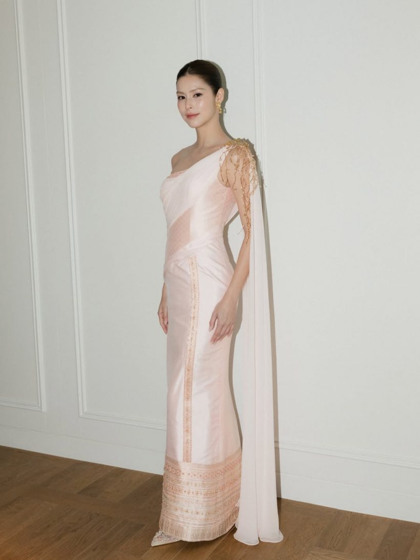 ส่องดีเทล ชุดไทยงานเเต่ง ยิหวา สวยเเพงระยิบระยับ