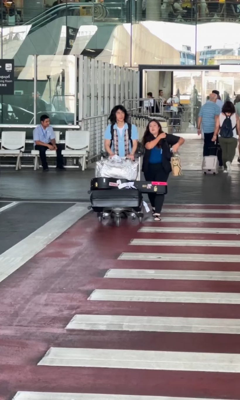 เจ้าสมุทร คัมแบคเมืองไทยแล้ว ผมยาวเซอร์ จนแทบจำไม่ได้