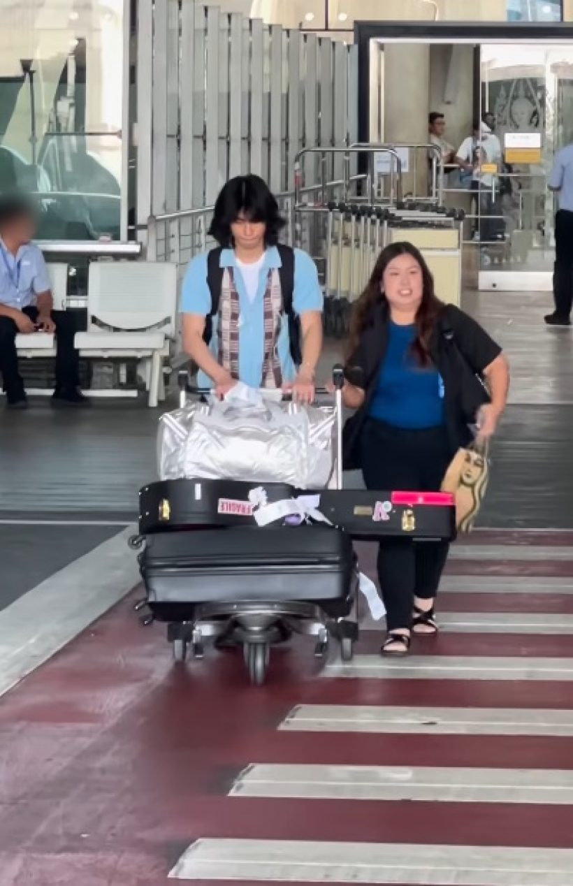 เจ้าสมุทร คัมแบคเมืองไทยแล้ว ผมยาวเซอร์ จนแทบจำไม่ได้