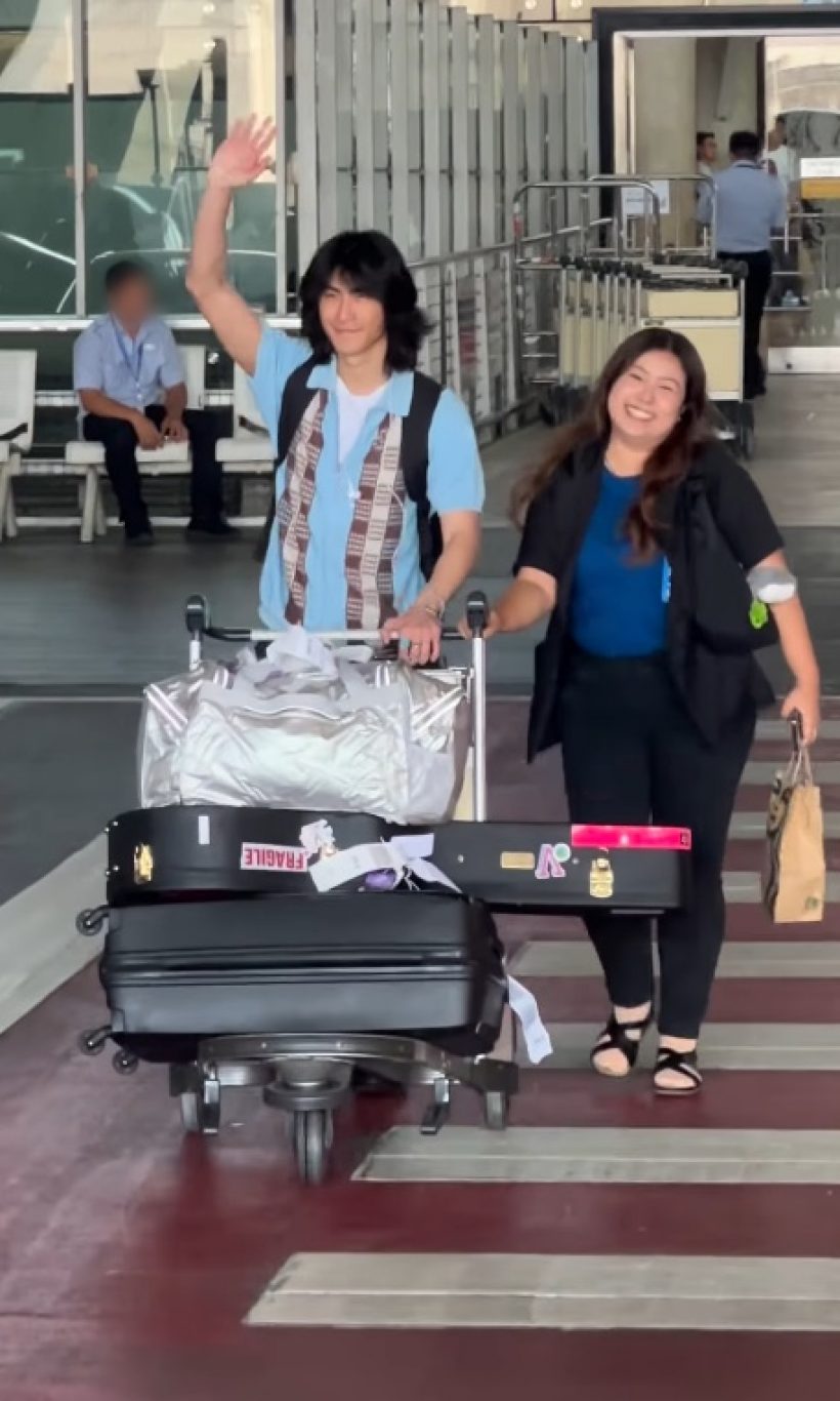 เจ้าสมุทร คัมแบคเมืองไทยแล้ว ผมยาวเซอร์ จนแทบจำไม่ได้