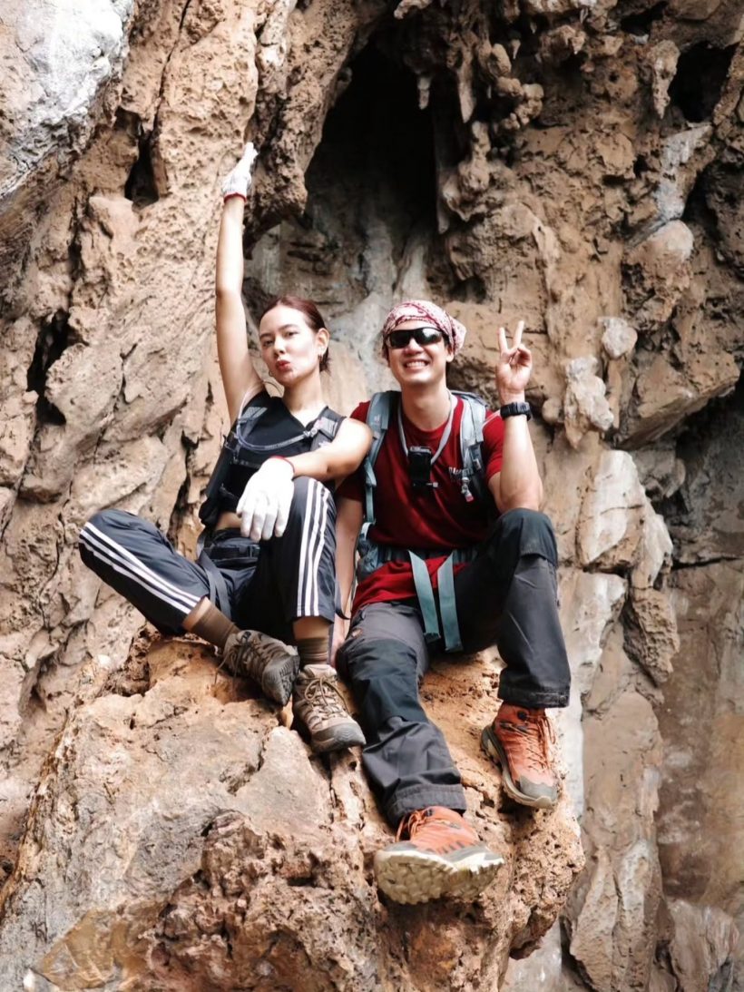 โคตรสุด!เดทแรกนางเอกดัง! ผู้ชายพานั่งกินหมูปิ้งในปั้ม!