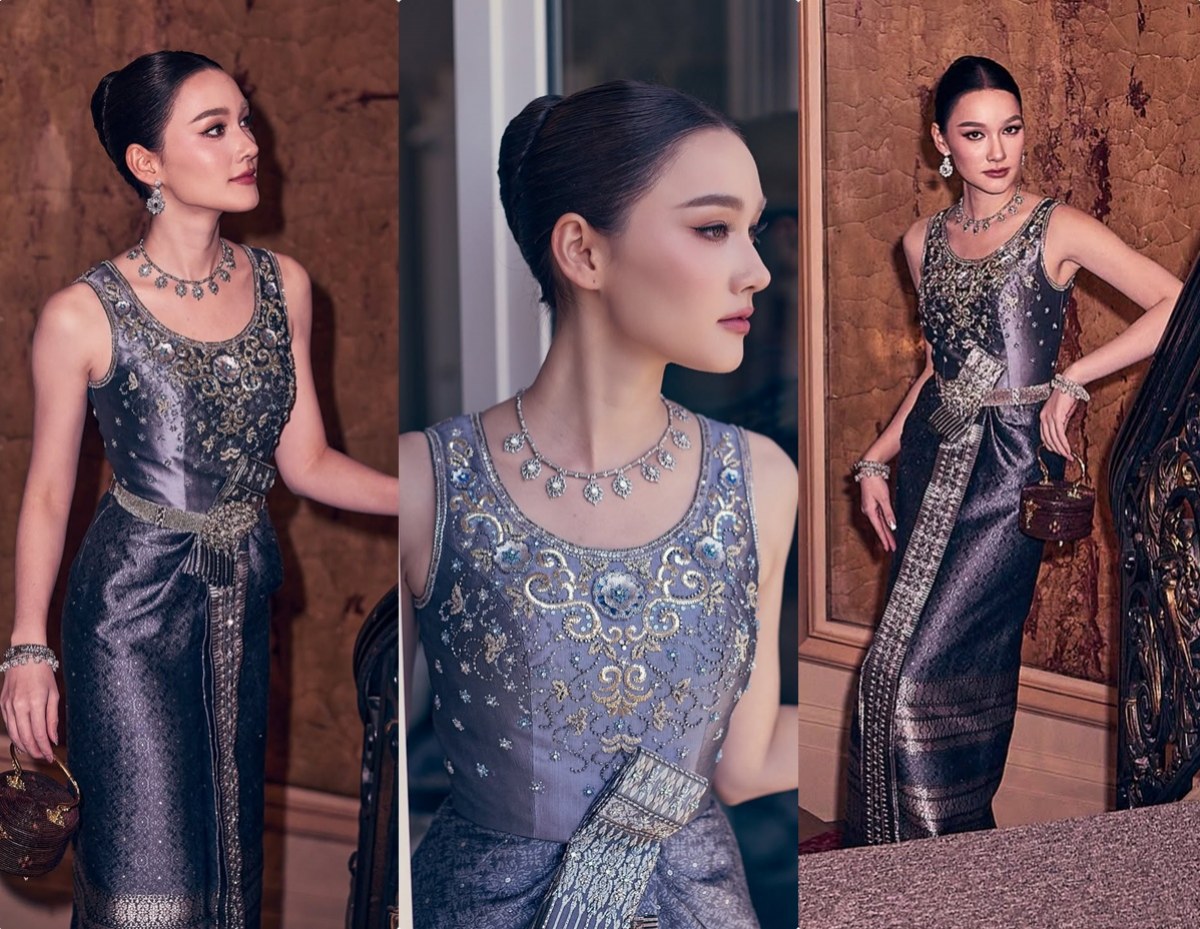 เดียร์น่า ทำถึงมาก! ใส่ชุดไทยพระราชนิยม อวดสายตาชาวโลก