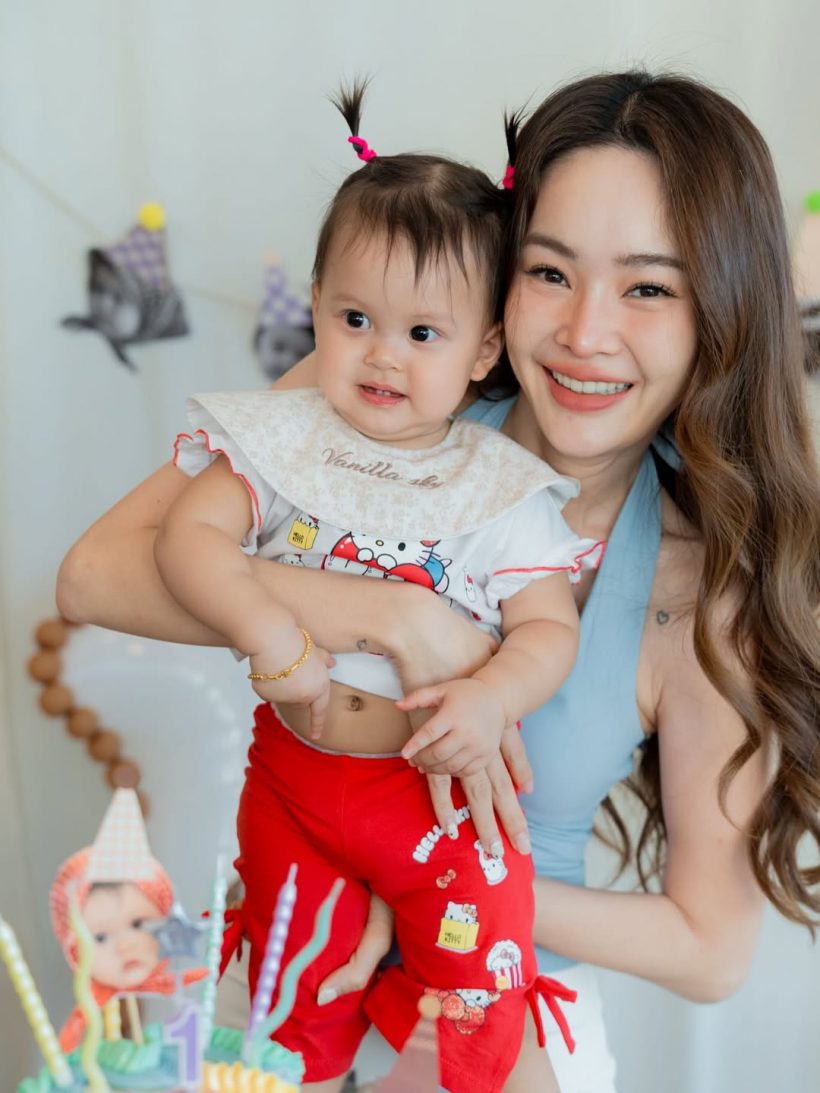 ว้าวมาก น้องวานิลลา วัย 1 ขวบ ออร่าความสวยมาเต็ม