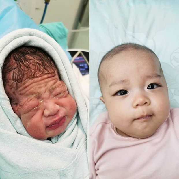 เรื่องความฮาไว้ใจสามี! “บัว สโรชา” โพสต์ฮา! พร้อมแคปภาพ “Before & After ลูกชาย”  จากเฟซบุ๊คสามี