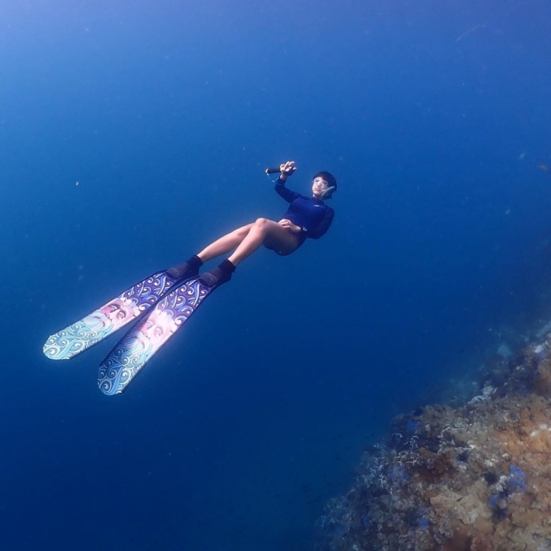 สุดภูมิใจ สายป่าน เล่าประสบการณ์ดำน้ำ Free Dive คือสิ่งที่ชอบ แฮปปี้มาก!