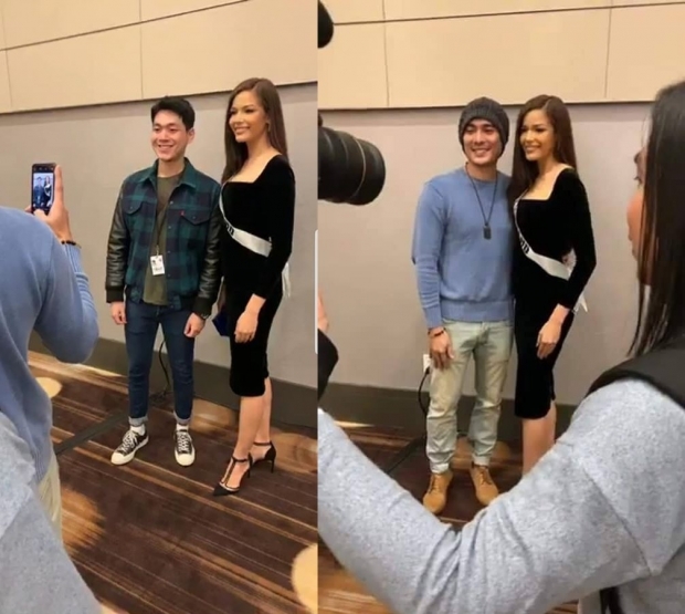 ฟ้าใส สื่อนอกรุมสัมภาษณ์ ขึ้นแท่นตัวเก็งที่1 ลุ้น Miss Universe 2019
