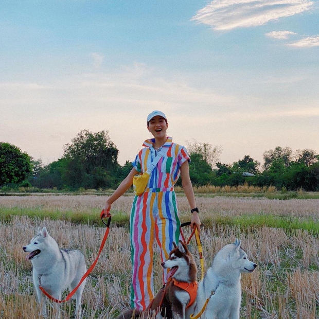 นางเอกน้ำใจงาม แพนเค้ก  ส่งข้าวเหนียวหมู เติมพลังให้ทีมแพทย์ รพ.ภูมิพล 