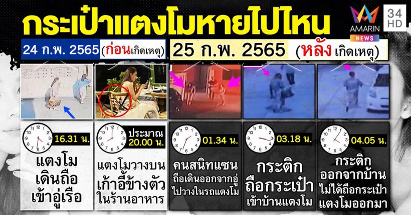 รู้แล้วใครถือ! กระเป๋าแตงโมไม่หาย เคลียร์ปมกระติกเอาไปไว้ไหน?